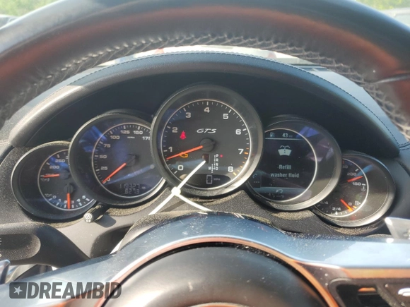2017 Porsche Cayenne GTS with VIN WP1AD2A22HLA83654, listed as a Copart auction lot 52196695 with 119,327 mi miles and Salvage title. Bid and sale history available at DreamBid. Image 9.