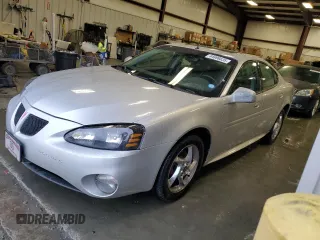 2004 Pontiac Grand Prix GTP with VIN 2G2WR524841293951, listed as a Copart auction lot 44896635 with 182,348 mi miles and Salvage Title. Bid and sale history available at carsss.com. Image 1.
