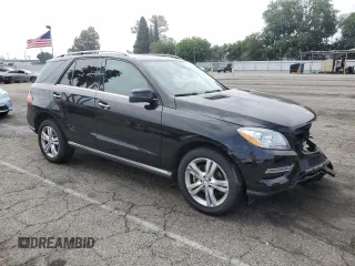 2014 Mercedes-Benz M 350 with VIN 4JGDA5JBXEA412807, listed as a Copart auction lot 60500575 with 138,617 mi miles and Salvage title. Bid and sale history available at DreamBid. Image 4.