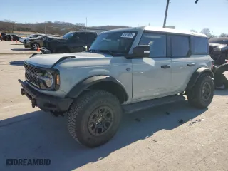 2024 Ford Bronco Wildtrak with VIN 1FMEE2BP6RLA70218, listed as a Copart auction lot 41918605 with 3,782 mi miles and Salvage Title. Bid and sale history available at carsss.com. Image 1.
