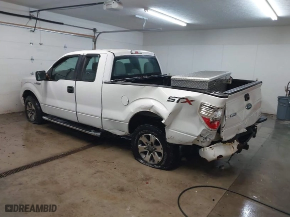 2014 Ford F-150 XL with VIN 1FTEX1CM3EFB15654, listed as a IAAI auction lot 41599447 with 148,481 mi miles. Bid and sale history available at carsss.com. Image 3.