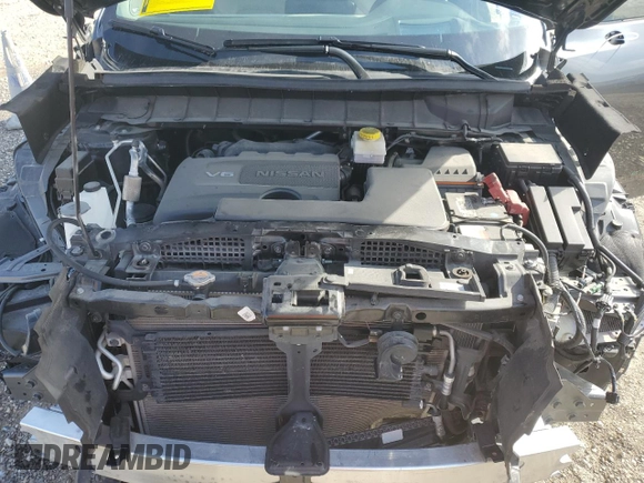 2022 Nissan Pathfinder Platinum with VIN 5N1DR3DG5NC266762, listed as a Copart auction lot 83620494 with 25,271 mi miles and Salvage title. Bid and sale history available at DreamBid. Image 12.