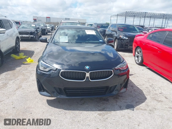 2025 BMW 2 Series 230i with VIN 3MW23CM03S8F01241, listed as a IAAI auction lot 42327520 with 4,571 mi miles and . Bid and sale history available at DreamBid. Image 12.