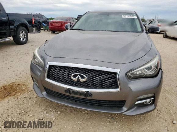 2017 Infiniti Q50 Premium with VIN JN1EV7AR2HM836977, listed as a Copart auction lot 66161865 with Not provided miles and Clean title. Bid and sale history available at DreamBid. Image 5.