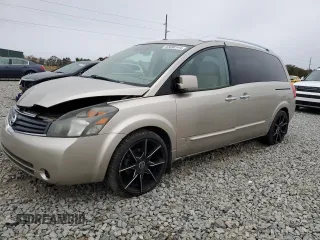 2007 Nissan Quest S with VIN 5N1BV28U07N116577, listed as a Copart auction lot 83698144 with 143,921 mi miles and Salvage Title. Bid and sale history available at carsss.com. Image 1.