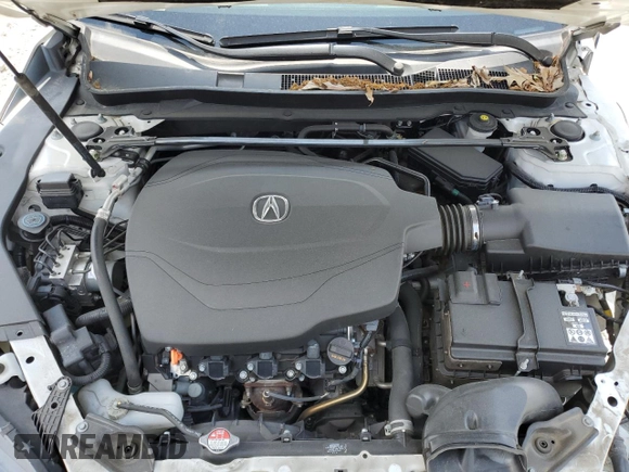 2015 Acura TLX Technology with VIN 19UUB3F59FA001538, listed as a Copart auction lot 55289075 with 90,458 mi miles and Salvage title. Bid and sale history available at DreamBid. Image 11.