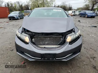2014 Honda Civic Sedan EX with VIN 19XFB2F86EE211067, listed as a Copart auction lot 52796235 with 117,107 mi miles and Salvage Title. Bid and sale history available at carsss.com. Image 5.