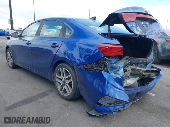 2019 Kia Forte S with VIN 3KPF34AD2KE017208, listed as a IAAI auction lot 42127090 with 83,466 mi miles and . Bid and sale history available at carsss.com. Image 3.