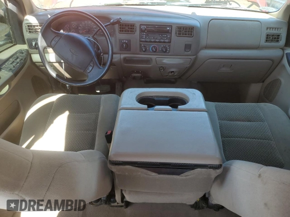 2001 Ford F-250 XL with VIN 1FTNW21F91ED51769, listed as a Copart auction lot 55328095 with 198,162 mi miles and Salvage title. Bid and sale history available at DreamBid. Image 8.
