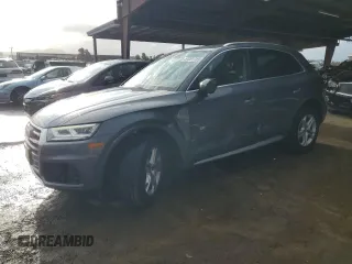 2018 Audi Q5 Premium Plus with VIN WA1BNAFY7J2227246, listed as a Copart auction lot 51261745 with 35,376 mi miles and Salvage Title. Bid and sale history available at carsss.com. Image 1.