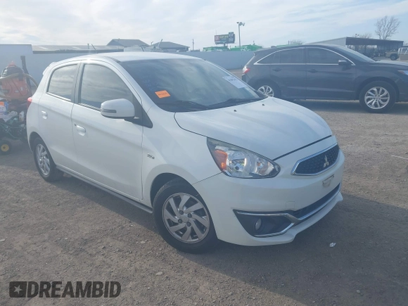 2017 Mitsubishi Mirage SE with VIN ML32A4HJ0HH014703, listed as a IAAI auction lot 41691451 with 74,480 mi miles and . Bid and sale history available at DreamBid. Image 1.