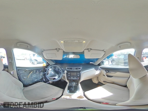 2016 Nissan Rogue SL with VIN 5N1AT2MV4GC827002, listed as a Copart auction lot 48789355 with 102,850 mi miles and Salvage Title. Bid and sale history available at DreamBid. Image 16.