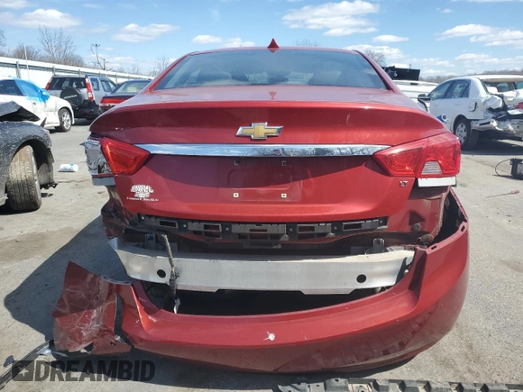 2014 Chevrolet Impala LT with VIN 2G1115SL9E9140706, listed as a Copart auction lot 47170364 with 60,744 mi miles and Salvage Title. Bid and sale history available at DreamBid. Image 6.