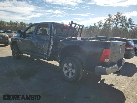 2018 Ram 1500 Tradesman with VIN 1C6RR7ST5JS190632, listed as a Copart auction lot 79933894 with 108,633 mi miles and Salvage title. Bid and sale history available at DreamBid. Image 2.
