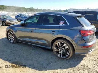 2018 Audi SQ5 Premium Plus with VIN WA1A4AFY9J2019836, listed as a Copart auction lot 73639304 with 59,283 mi miles and Salvage Title. Bid and sale history available at DreamBid. Image 2.