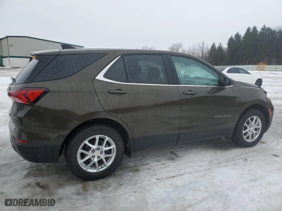2023 Chevrolet Equinox LT with VIN 3GNAXUEG7PL174973, listed as a Copart auction lot 42707245 with 26,606 mi miles and Non Repairable. Bid and sale history available at carsss.com. Image 3.