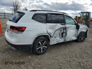 2022 Volkswagen Atlas SE z VIN 1V2LP2CA7NC551670, wystawiony jako Copart lot #58137295 z przebiegiem 32 775 mil mil oraz Nie do naprawy • Non repairable. Historia ofert i sprzedaży dostępna na DreamBid. Obrazek 3.
