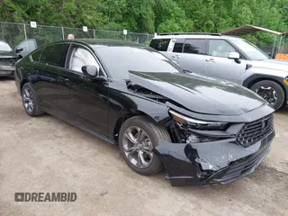 2024 Honda Accord EX with VIN 1HGCY1F35RA075394, listed as a IAAI auction lot 42128055 with 16,447 mi miles and . Bid and sale history available at DreamBid. Image 1.