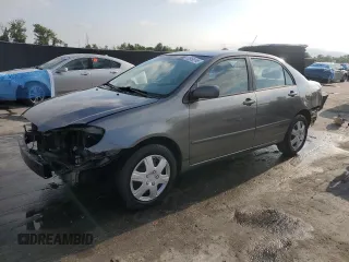 2008 Toyota Corolla CE with VIN 1NXBR32E38Z046950, listed as a Copart auction lot 55956545 with 130,946 mi miles and Salvage Title. Bid and sale history available at DreamBid. Image 1.
