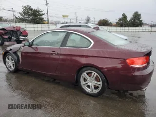 2009 BMW 3 Series 328i xDrive with VIN WBAWV53589P080858, listed as a Copart auction lot 43810235 with 153,425 mi miles and Salvage Title. Bid and sale history available at carsss.com. Image 2.