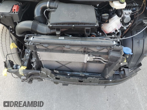 2023 Mercedes-Benz Metris with VIN W1WV0FEY8P4290244, listed as a Copart auction lot 44124005 with 9,072 mi miles and Salvage Title. Bid and sale history available at DreamBid. Image 12.