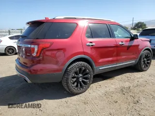 2016 Ford Explorer Platinum z VIN 1FM5K8HT0GGC87818, wystawiony jako Copart lot #60749755 z przebiegiem 86 719 mil mil oraz Szkoda całkowita • Salvage title. Historia ofert i sprzedaży dostępna na DreamBid. Obrazek 3.