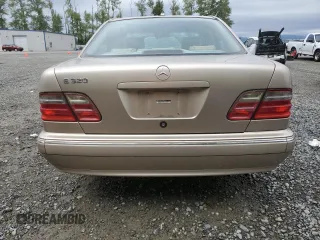 2001 Mercedes-Benz E-Class with VIN WDBJF65J51B378052, listed as a Copart auction lot 55057915 with 228,896 mi miles and Salvage Title. Bid and sale history available at carsss.com. Image 6.