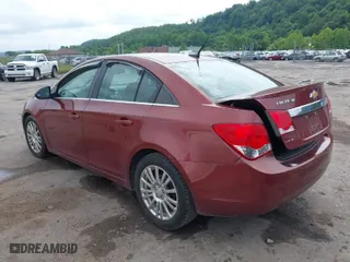 2012 Chevrolet Cruze ECO with VIN 1G1PJ5SC0C7240847, listed as a IAAI auction lot 39864183 with 189,787 mi miles. Bid and sale history available at carsss.com. Image 3.