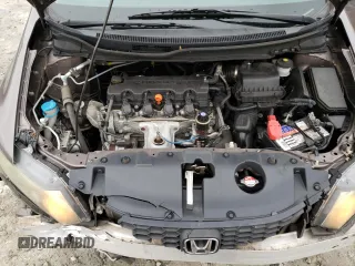 2015 Honda Civic Sedan LX with VIN 19XFB2F57FE248961, listed as a Copart auction lot 46112165 with 49,502 mi miles and Salvage Title. Bid and sale history available at carsss.com. Image 12.
