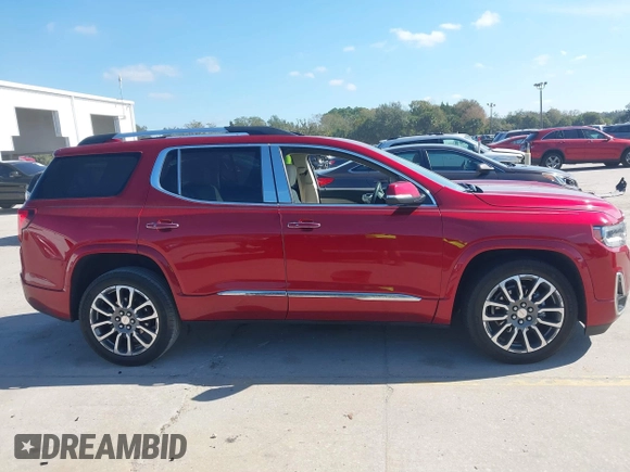 2021 GMC Acadia Denali with VIN 1GKKNPLS0MZ217134, listed as a IAAI auction lot 41475069 with 47,130 mi miles and . Bid and sale history available at carsss.com. Image 14.