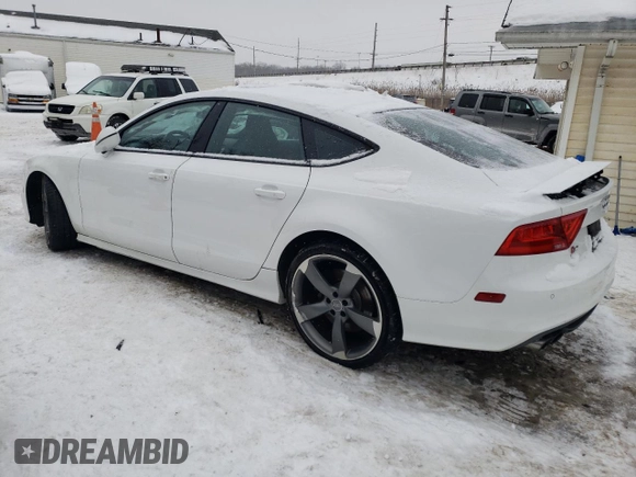 2015 Audi S7 z VIN WAUW2AFC3FN014284, wystawiony jako Copart lot #42491925 z przebiegiem Nie podano mil oraz Szkoda całkowita • Salvage title. Historia ofert i sprzedaży dostępna na DreamBid. Obrazek 2.