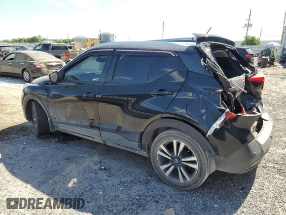 2020 Nissan Kicks SV with VIN 3N1CP5CV7LL532126, listed as a Copart auction lot 52618875 with 118,909 mi miles and Salvage Title. Bid and sale history available at carsss.com. Image 2.
