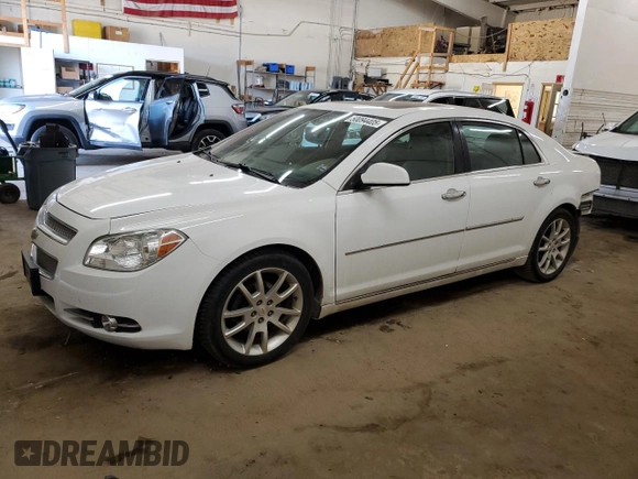 2011 Chevrolet Malibu LTZ with VIN 1G1ZE5EU4BF358597, listed as a Copart auction lot 50094405 with 116,463 mi miles and Salvage Title. Bid and sale history available at DreamBid. Image 1.