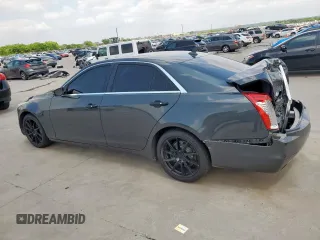 2014 Cadillac CTS Luxury RWD with VIN 1G6AR5SX3E0125747, listed as a Copart auction lot 53171085 with 136,395 mi miles and Salvage Title. Bid and sale history available at carsss.com. Image 2.