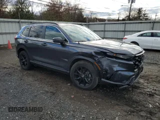 2023 Honda CR-V Sport with VIN 7FARS6H51PE040933, listed as a Copart auction lot 86727254 with 9,302 mi miles and Salvage Title. Bid and sale history available at DreamBid. Image 4.