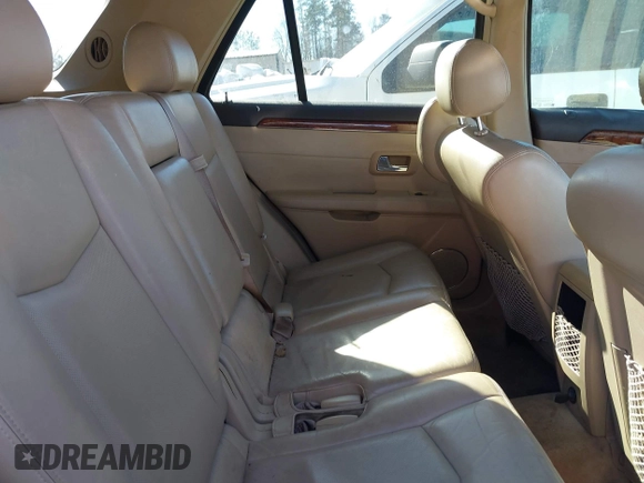 2007 Cadillac SRX with VIN 1GYEE637770173179, listed as a IAAI auction lot 41418024 with 193,537 mi miles. Bid and sale history available at carsss.com. Image 8.