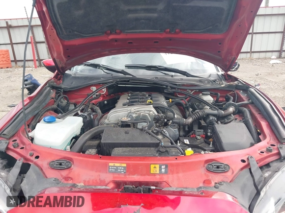 2021 Mazda MX-5 Miata Grand Touring with VIN JM1NDAD79M0454079, listed as a IAAI auction lot 41230199 with 104,783 mi miles and . Bid and sale history available at DreamBid. Image 10.
