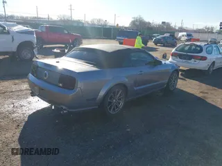 2007 Ford Mustang GT Deluxe with VIN 1ZVFT85H375254388, listed as a IAAI auction lot 41650100 with 152,848 mi miles and . Bid and sale history available at carsss.com. Image 4.