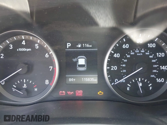 2018 Hyundai Elantra with VIN KMHH35LE7JU063696, listed as a IAAI auction lot 41839554 with 115,835 mi miles and . Bid and sale history available at DreamBid. Image 7.
