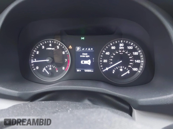 2018 Hyundai Tucson SEL with VIN KM8J3CA4XJU640429, listed as a IAAI auction lot 42063900 with 124,844 mi miles. Bid and sale history available at carsss.com. Image 7.