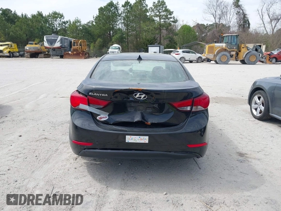 2016 Hyundai Elantra SE with VIN 5NPDH4AE7GH715222, listed as a IAAI auction lot 41847594 with 100,791 mi miles and . Bid and sale history available at DreamBid. Image 16.