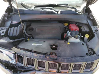 2021 Jeep Compass 80th Anniversary with VIN 3C4NJDEB1MT550319, listed as a Copart auction lot 52038445 with 28,461 mi miles and Salvage title. Bid and sale history available at DreamBid. Image 13.