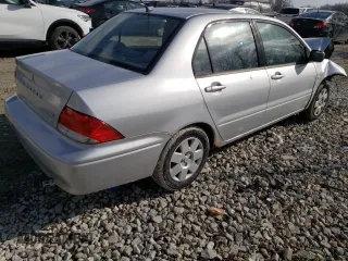 2002 Mitsubishi Lancer ES with VIN JA3AJ26E92U066573, listed as a Copart auction lot 43768435 with 100,108 mi miles and Salvage Title. Bid and sale history available at carsss.com. Image 3.
