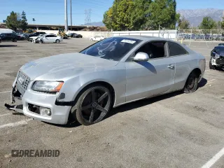 2008 Audi S5 with VIN WAURV78T48A039581, listed as a Copart auction lot 79319724 with 0 mi miles and Clean Title. Bid and sale history available at carsss.com. Image 1.