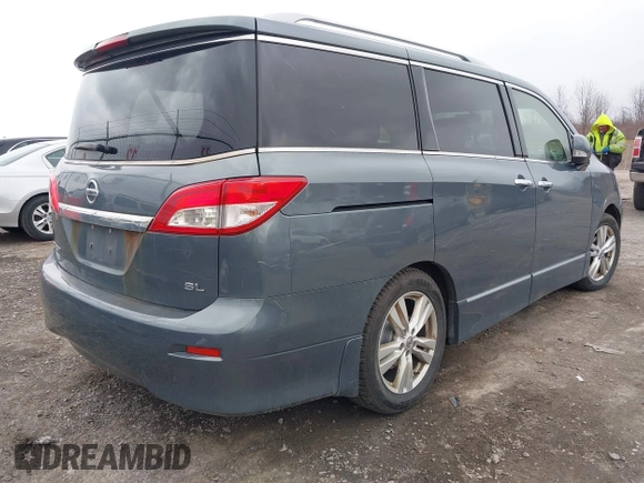 2012 Nissan Quest SL z VIN JN8AE2KP5C9047234, wystawiony jako IAAI lot #41876337 z przebiegiem 156 595 mil mil oraz . Historia ofert i sprzedaży dostępna na DreamBid. Obrazek 4.