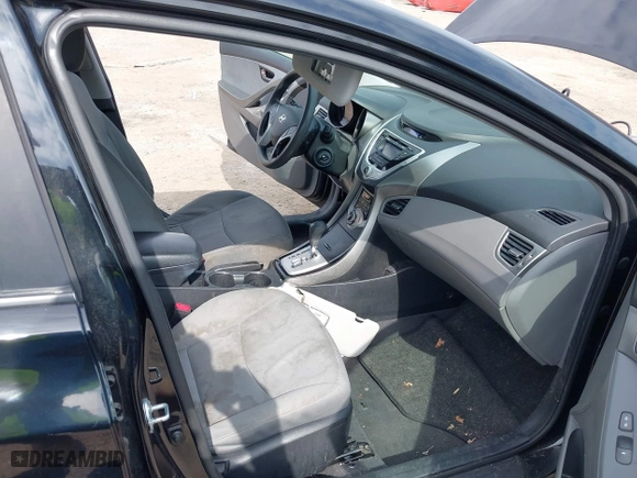 2012 Hyundai Elantra GLS with VIN 5NPDH4AE2CH117405, listed as a IAAI auction lot 41916422 with 149,121 mi miles. Bid and sale history available at carsss.com. Image 5.
