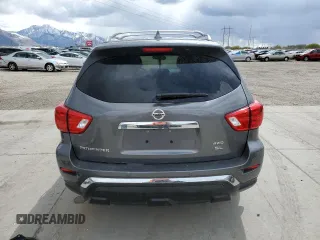2020 Nissan Pathfinder SL z VIN 5N1DR2CM7LC596322, wystawiony jako Copart lot #51602445 z przebiegiem 80 208 mil mil oraz Szkoda całkowita • Salvage title. Historia ofert i sprzedaży dostępna na DreamBid. Obrazek 6.