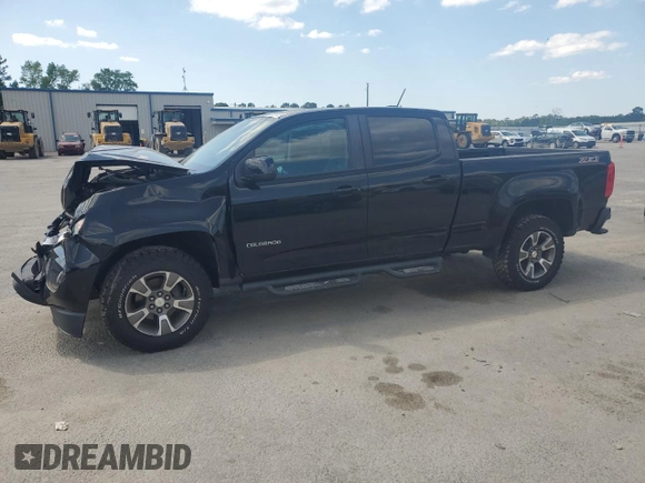 2017 Chevrolet Colorado 2WD Z71 z VIN 1GCGSDEN7H1277531, wystawiony jako Copart lot #54585475 z przebiegiem 34 561 mil mil oraz Szkoda całkowita • Salvage title. Historia ofert i sprzedaży dostępna na DreamBid. Obrazek 1.