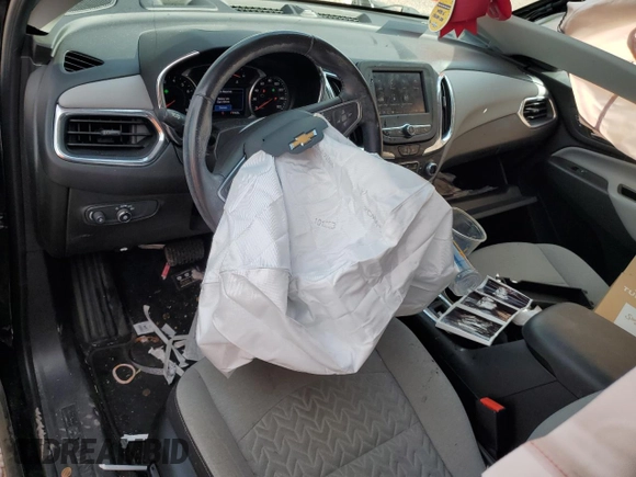 2022 Chevrolet Equinox LT with VIN 3GNAXKEV3NL113961, listed as a Copart auction lot 50740045 with 49,555 mi miles and Salvage Title. Bid and sale history available at DreamBid. Image 8.