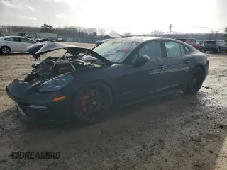 2018 Porsche Panamera Turbo with VIN WP0AF2A79JL142275, listed as a Copart auction lot 42709235 with Not provided miles and Salvage title. Bid and sale history available at DreamBid. Image 1.